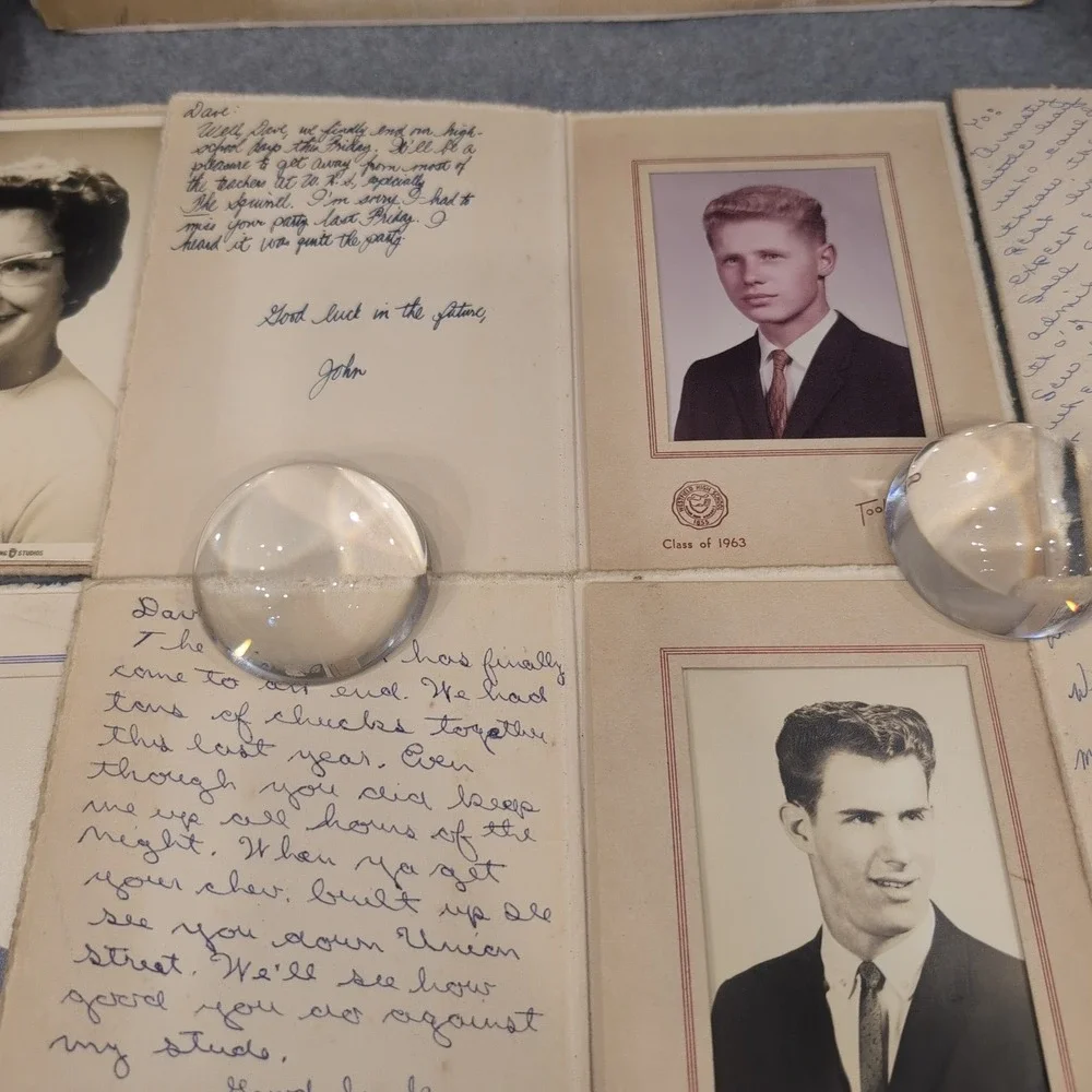 VTG Westfield High School 1963 Portrait Lot & 1950s Class Photo Massachusetts - Picture 3 of 11